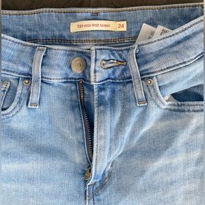 LEVIS 721 HIGH RISE SKINNY WOMEN'S JEANS